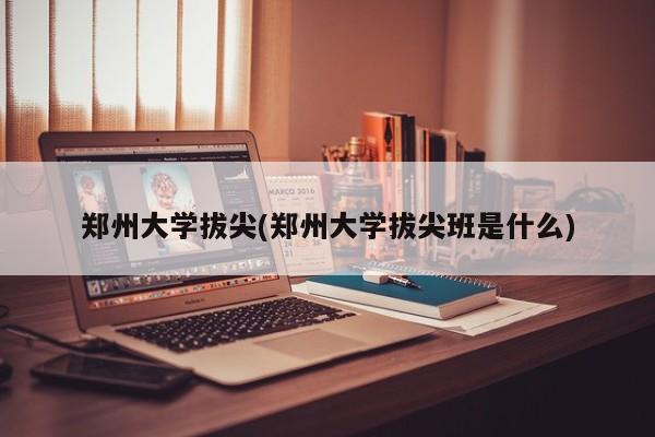 郑州大学拔尖(郑州大学拔尖班是什么)